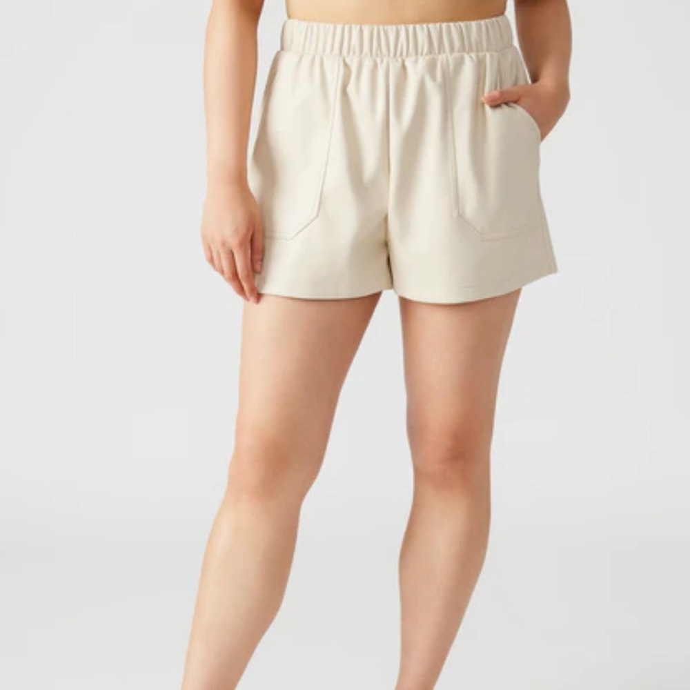 Steve Madden Leather Shorts!!